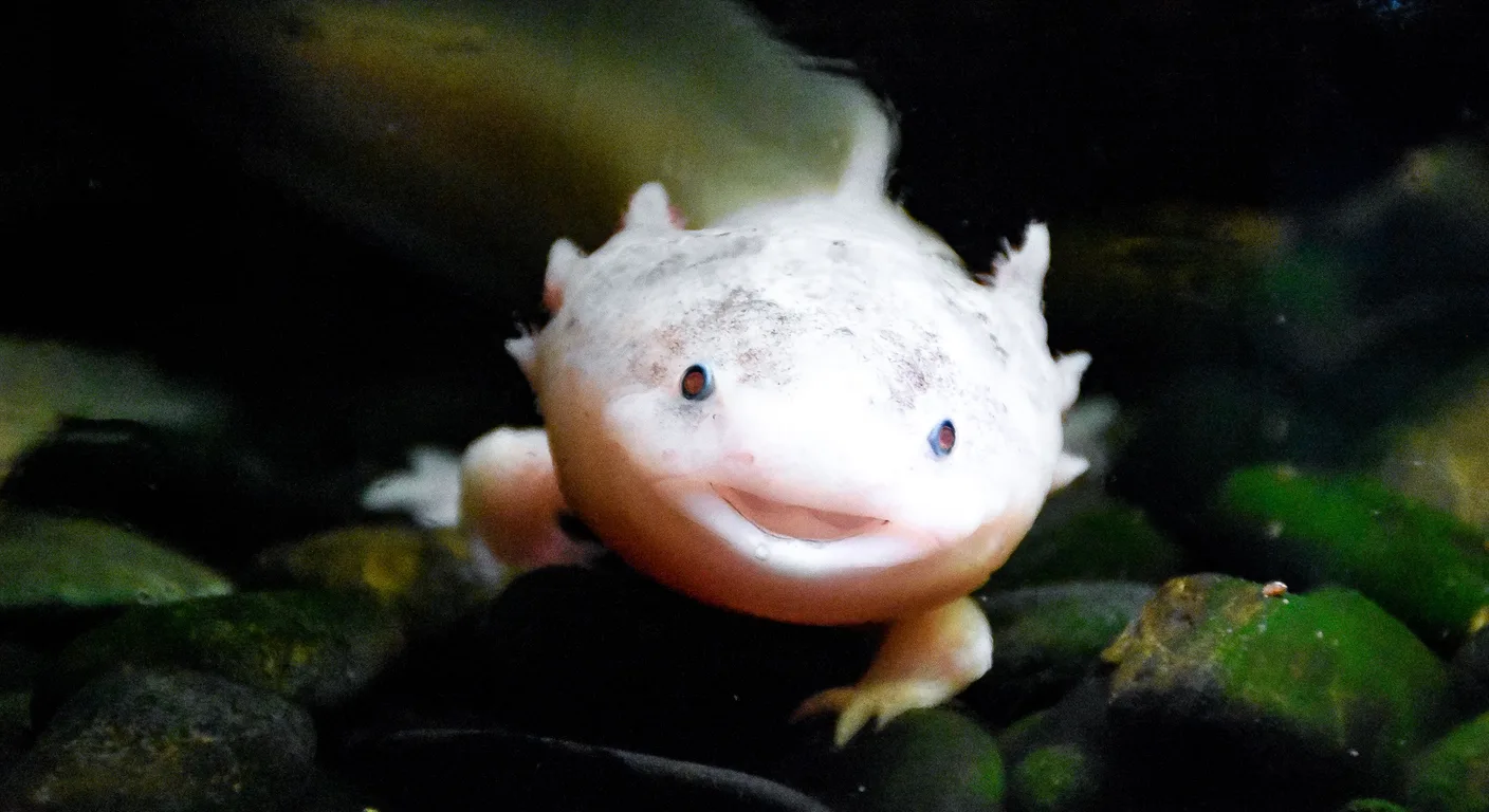 Aksolotl, zdjęcie ilustracyjne